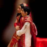 Custom Wedding Cake Topper Traditional Indian Wedding
